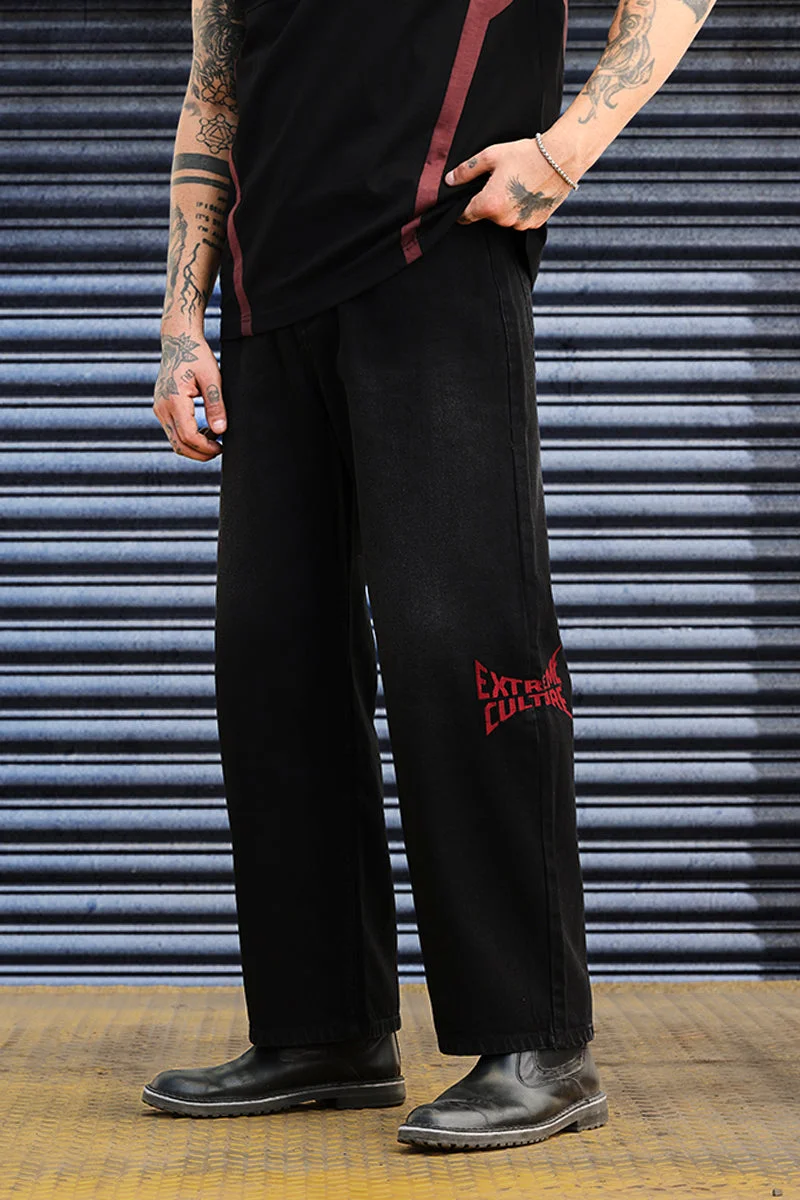 سنيتش GRIND Extreme Culture Baggy Jeans